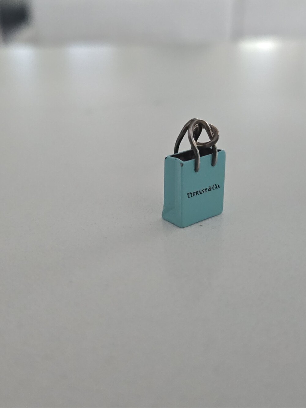 Authentic Tiffany & Co. Shopping Bag Charm